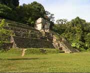 Im Bereich von Bau 13 in Palenque